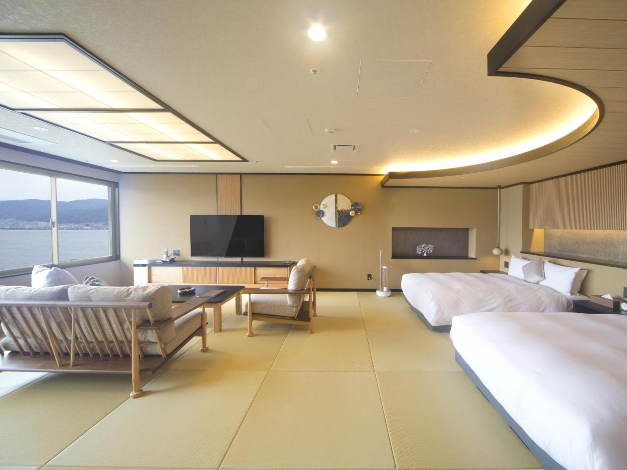 Hotel Hamanoyu Suwa  Exterior foto